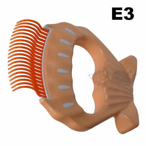 日本超人氣 Philocomb貝殼梳E3 （難梳長毛用）神奇除毛梳