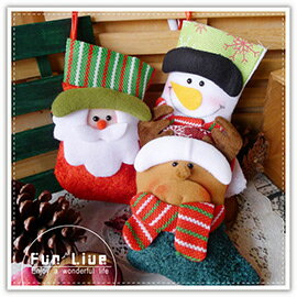 聖誕襪禮物袋吊飾 聖誕節佈置 聖誕樹 聖誕燈 聖誕帽 聖誕老人 擺飾 聖誕禮物 交換禮物