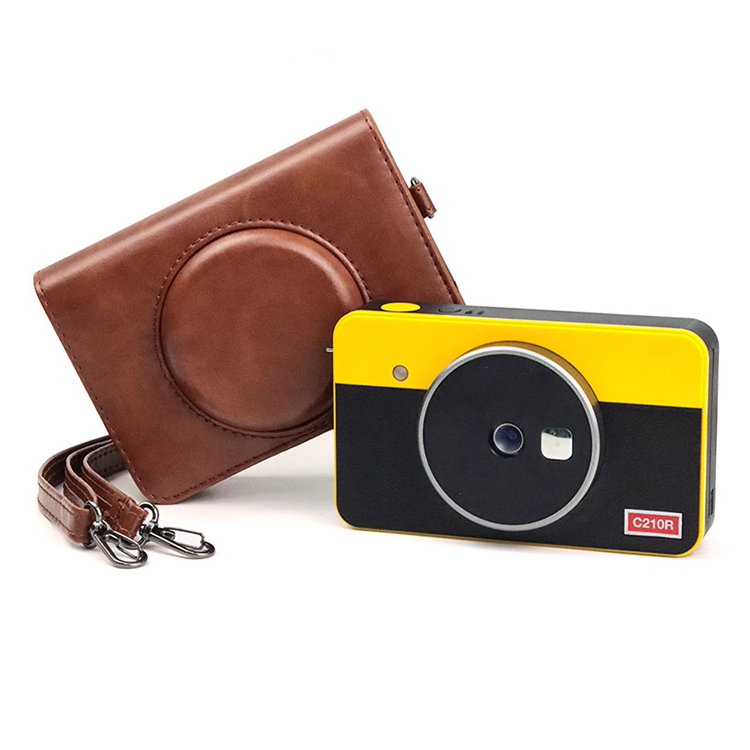 【中壢NOVA-水世界】KODAK 柯達 C210R 皮套 拍立得口袋相印機 復古皮套 即可拍 MINI SHOT 2