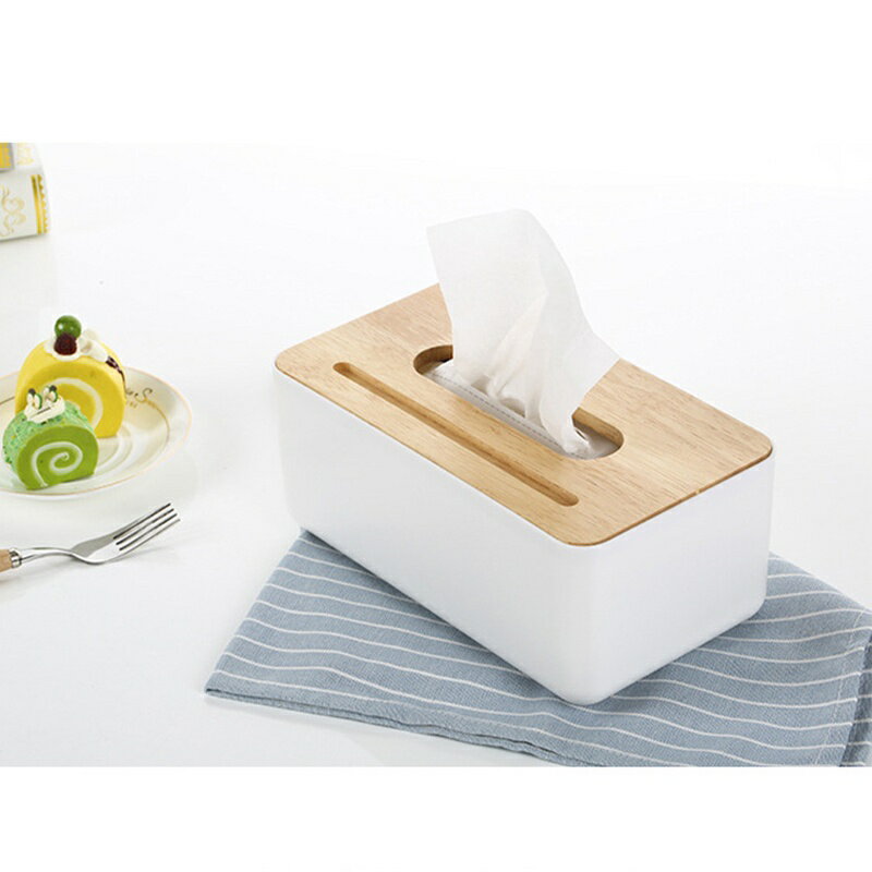 原木蓋面紙盒【Y040】台灣出貨紙巾盒 面紙盒 原木面紙盒 木頭面紙盒 木質面紙盒 北歐風 ins 桌面收納 日用品 2