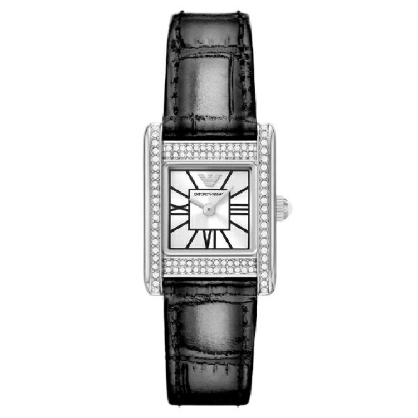 EMPORIO ARMANI 亞曼尼 AR11660 永恆榮耀環鑽女錶  真皮錶帶  20mm｜樂天全館特惠中★指定刷卡回饋10%