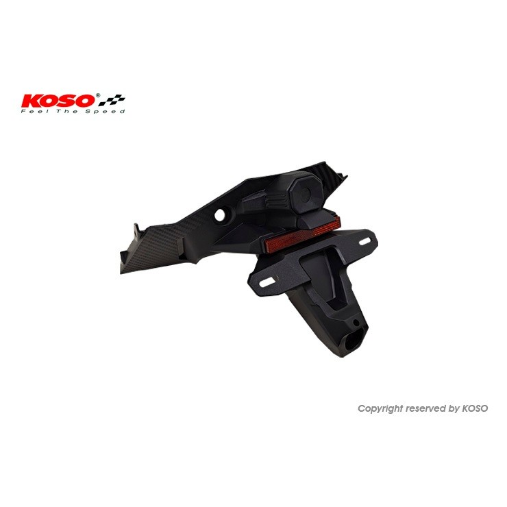 【KOSO】 JET S / JET SL/JET SL158 後短牌照板 *搭配紀錄器安裝，可享有優惠*|【APP下單6% 】 2