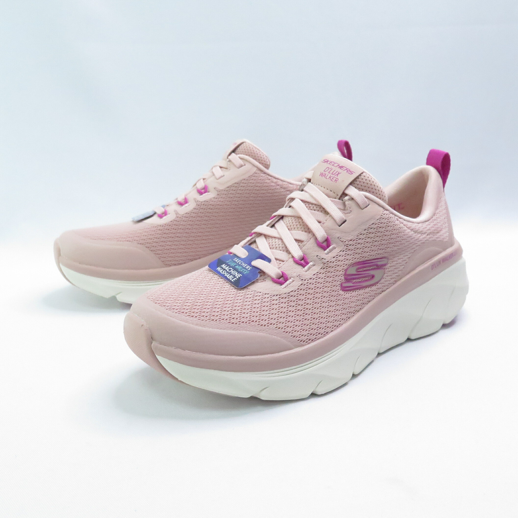 Skechers 150095ROS 女款健走鞋 D Lux Walker 2.0 玫瑰粉【iSport愛運動】