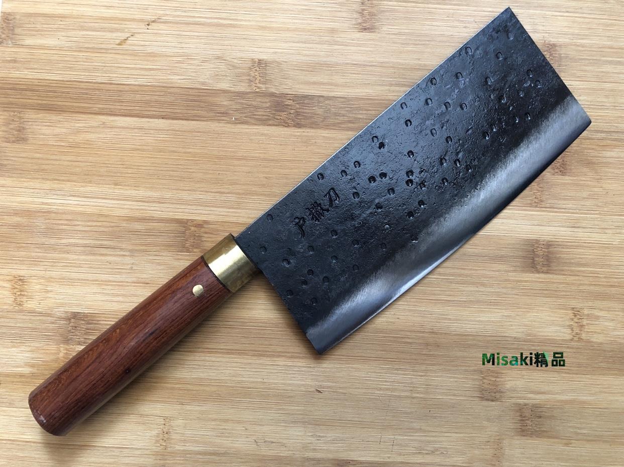 戶撒菜刀 阿昌手工煅打切片刀 家常廚用刀-Misaki精品