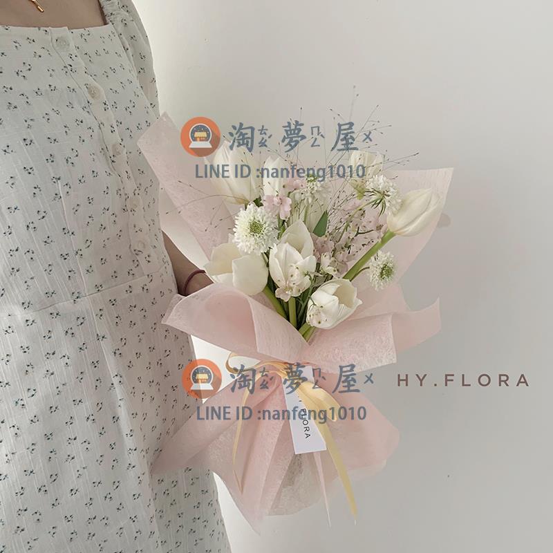 花束內襯紙防水無紡布包花紙 花藝鮮花包裝紙花衣裳【淘夢屋】