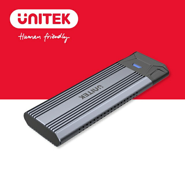 【樂天限定_滿499免運】UNITEK USB3.1 Gen2 Type-C to M.2SSD鋁合金外接硬碟盒(Y-S1204B)