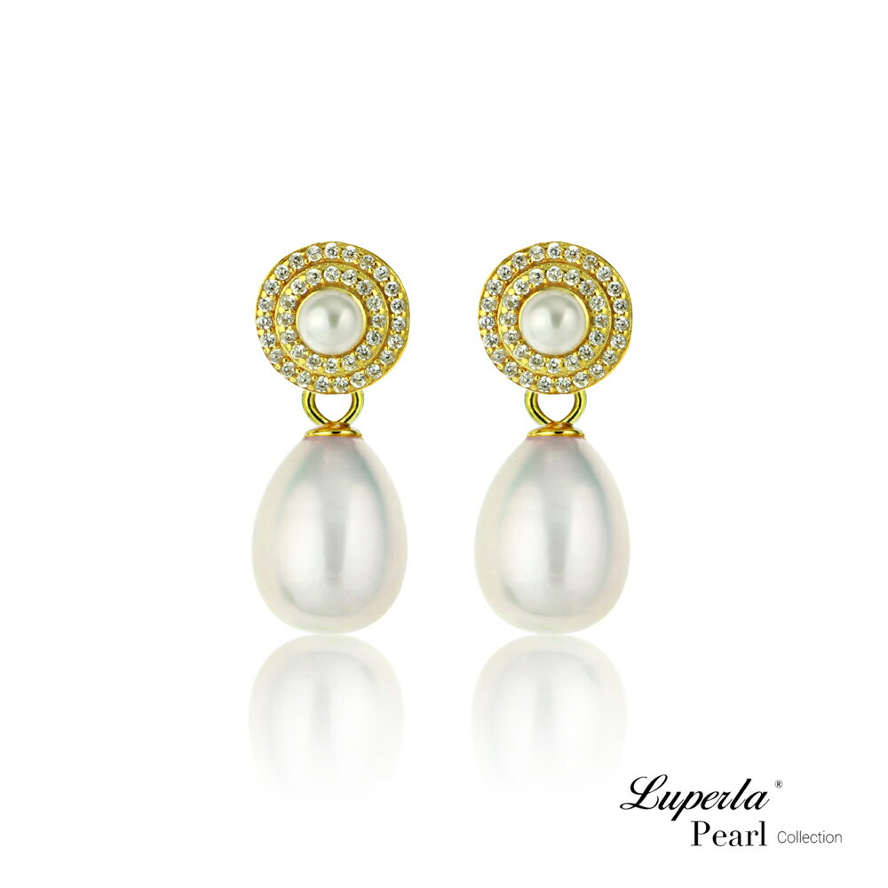 大東山珠寶 天然淡水珍珠耳環 初見星光 925銀鍍金