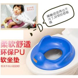 【兒童軟坐便墊-PU-35*30*10cm-1套/組】兒童PU(軟)兒童馬桶坐便器座便墊 寶寶馬桶圈 廁所用品-56017