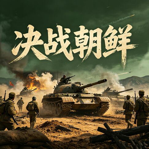 决战朝鲜：粉碎美帝阴谋停战谈判内幕抗美援朝【有聲書】