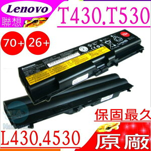 LENOVO 電池(原廠)-聯想 L430電池,L512,L530,W530電池,L421,L521,E425,T430,T530,Edge 14吋 05785HV,70+