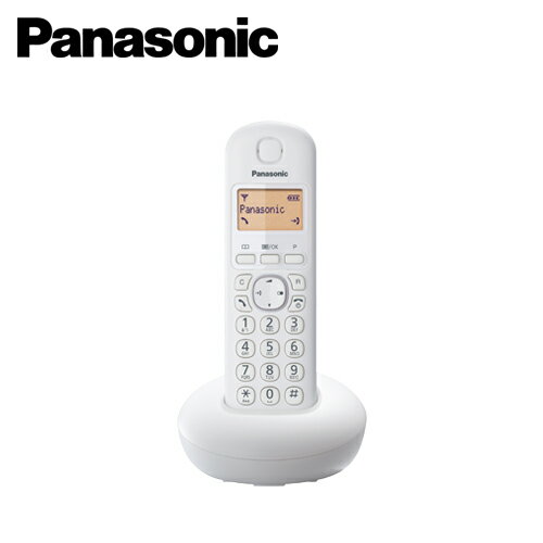 【Panasonic 國際牌】DECT 數位式無線電話 KX-TGB210 白色【三井3C】