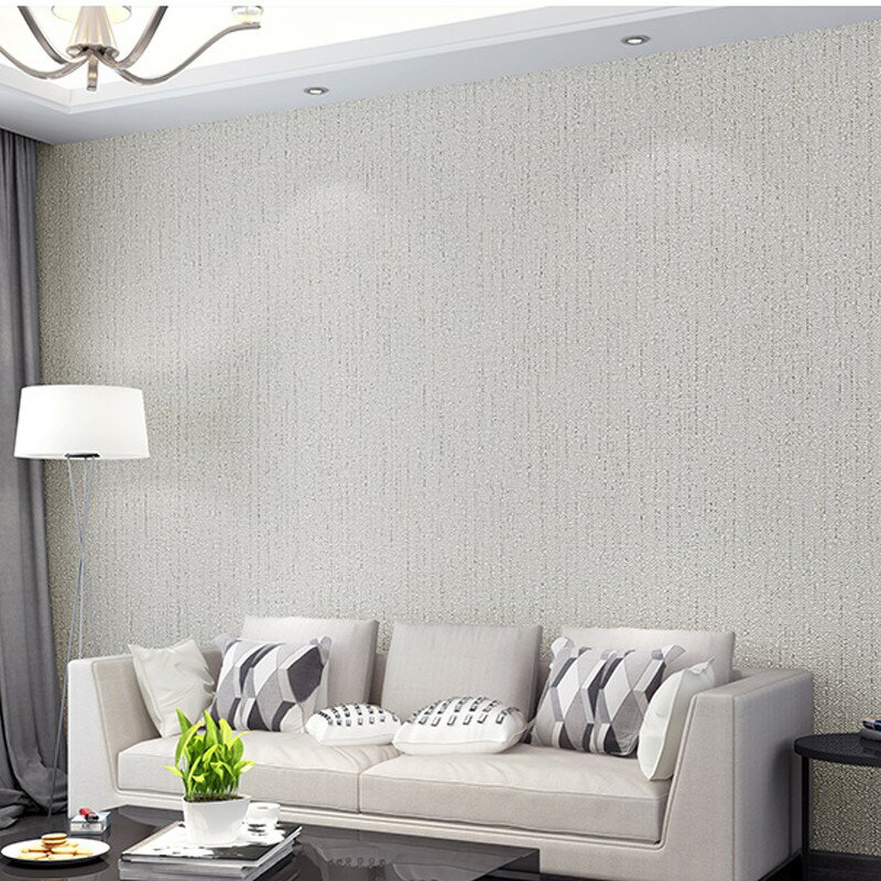 簡約3d素色無紡布墻紙客廳硅藻泥臥室奧斯龍純色背景壁紙 【奧斯龍底紙】