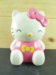 【震撼精品百貨】Hello Kitty 凱蒂貓 陶瓷造型存錢筒 粉蝶結 震撼日式精品百貨