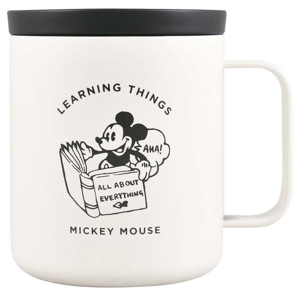 【震撼精品百貨】Micky Mouse 米奇/米妮 ~迪士尼 DISNEY米奇不銹鋼馬克杯-閱讀*60442
