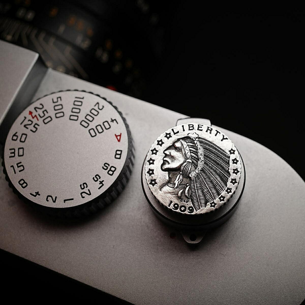 Leica/徠卡相機快門按鈕M11P/M11/M10P/M10 Q3富士X100vi 印第安