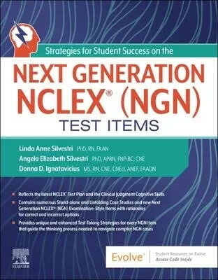 Strategies for Student Success on the Next Generation NCLEXR (NGN) :Test Items (1版) Silvestri 2023 Elsevier
