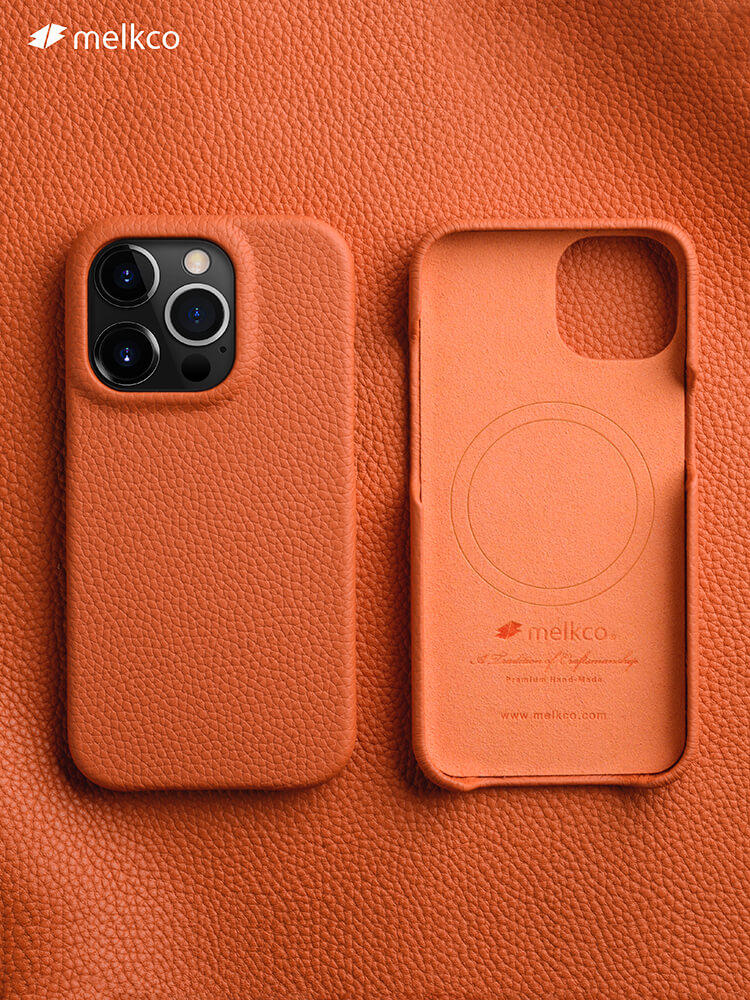 Melkco適用蘋果16Promax手機殼15pro真皮殼iPhone14Pro磁吸殼16Magsafe保護套15ProMax牛皮14Plus皮質簡約套