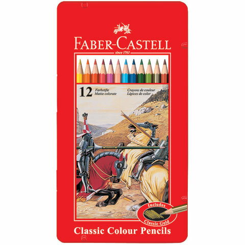 Faber-Castell 油性色鉛筆12/24/36/48/60色/