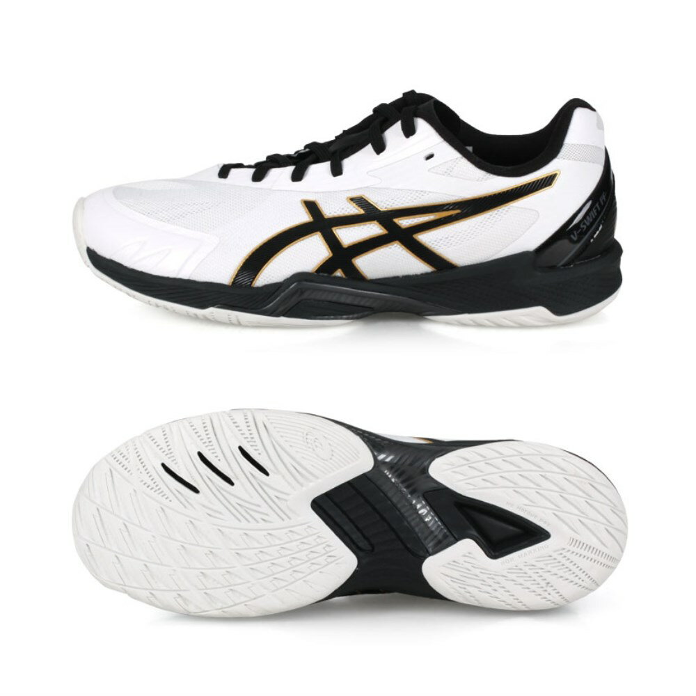 ASICS V-SWIFT FF 3 男女排羽球鞋-4E(免運亞瑟士「1053A041-100」≡排