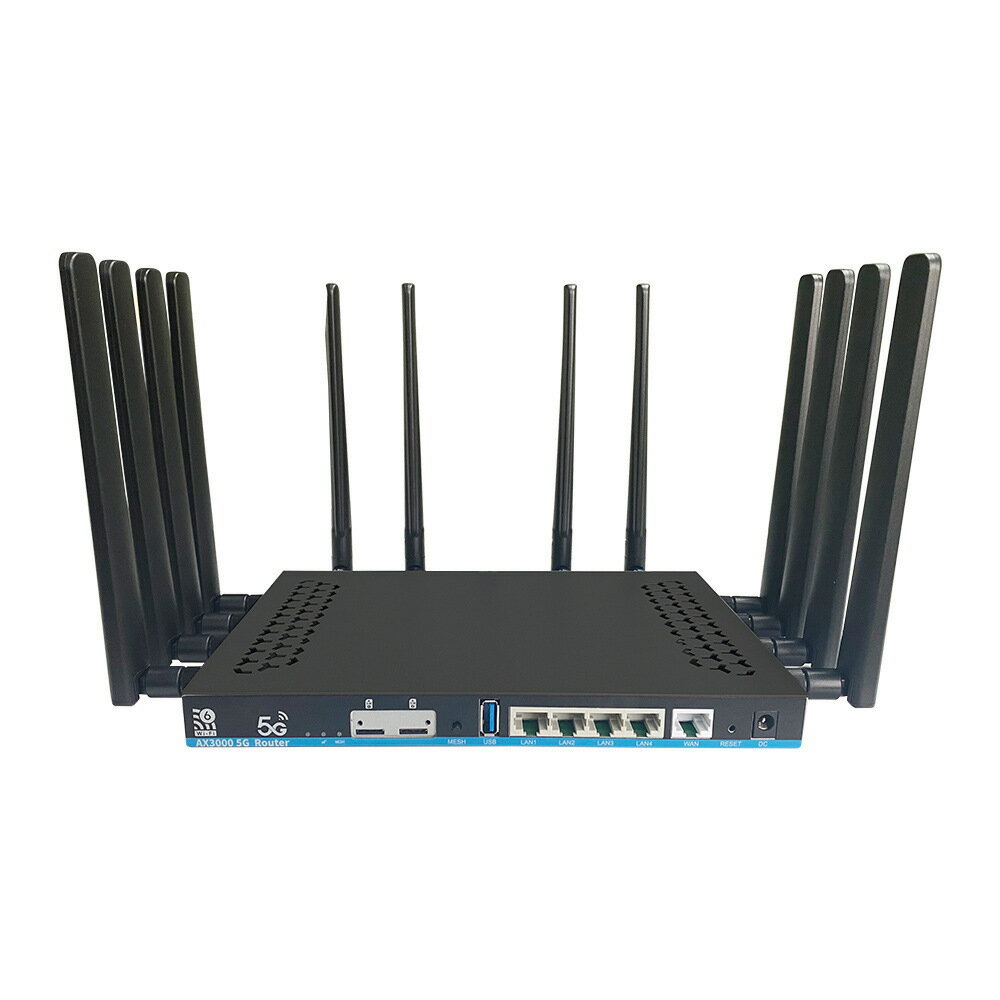 企業級雙核5g插卡路由器千兆雙卡智慧MT7981B無線路由器wifi6廠家【Snowbelle優選】