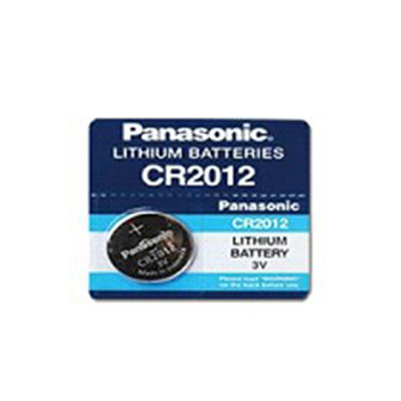 Panasonic 國際牌 鈕扣型鋰電池 1入 / 卡 CR2012