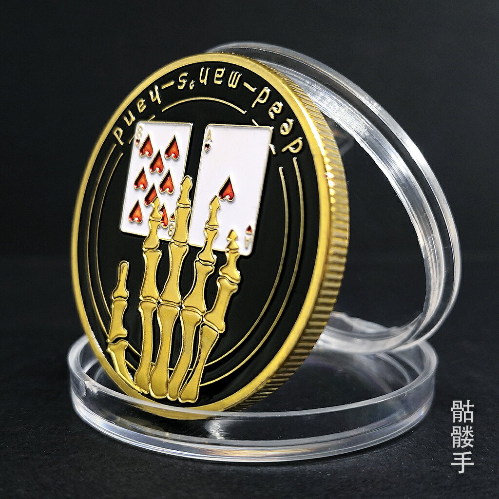 【籌碼獵人】撲克隊賞金硬幣金屬徽章 拉斯維加斯城籌碼紀念章 1