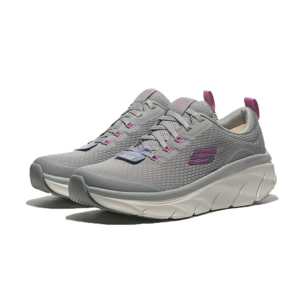 【滿千折百】SKECHERS 休閒鞋 D'LUX WALKER 2.0 灰紫 健走鞋 女 150095GYPR