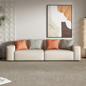 沙發 大沙發 沙發椅 豆腐方塊客廳布藝沙發大小戶型意式極簡科技布直排沙發設計師家具