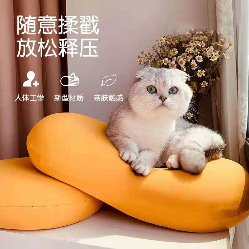 擼貓手感網紅護頸椎專用單人枕頭單個裝助睡眠枕芯男不塌陷不變形