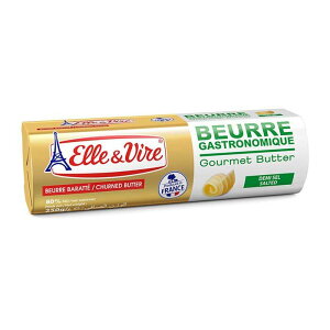 法國Elle&Vire 愛樂薇有鹽發酵奶油塊 250g/塊