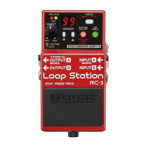 BOSS RC-3 Loop Station 樂句循環工作站 效果器 RC-3【唐尼樂器】