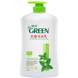 綠的GREEN 抗菌沐浴乳 檸檬香蜂草精油 1000ml