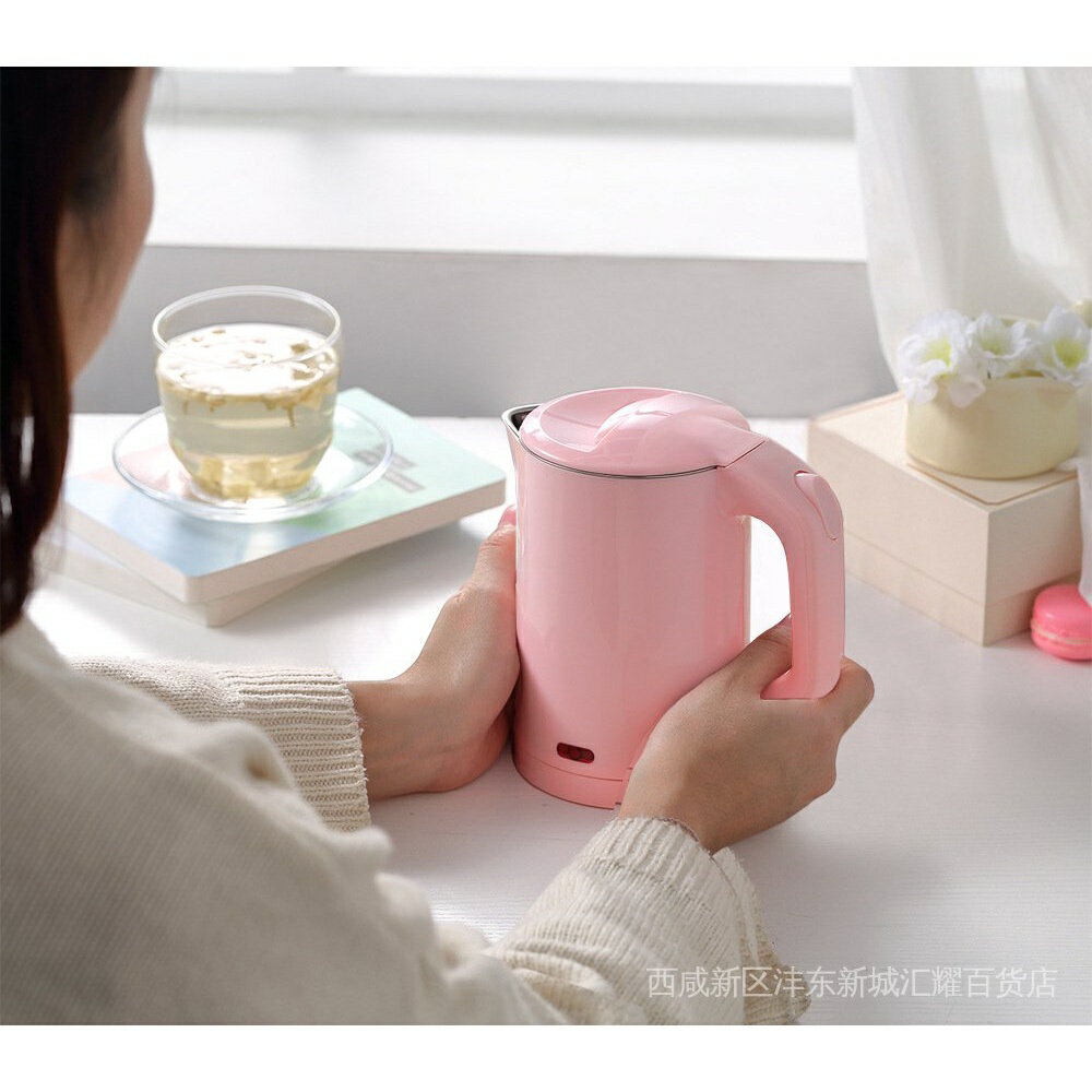 【媽媽必備】新款日本110V便攜式燒水壺小迷你摺疊水壺旅行電熱水壺
