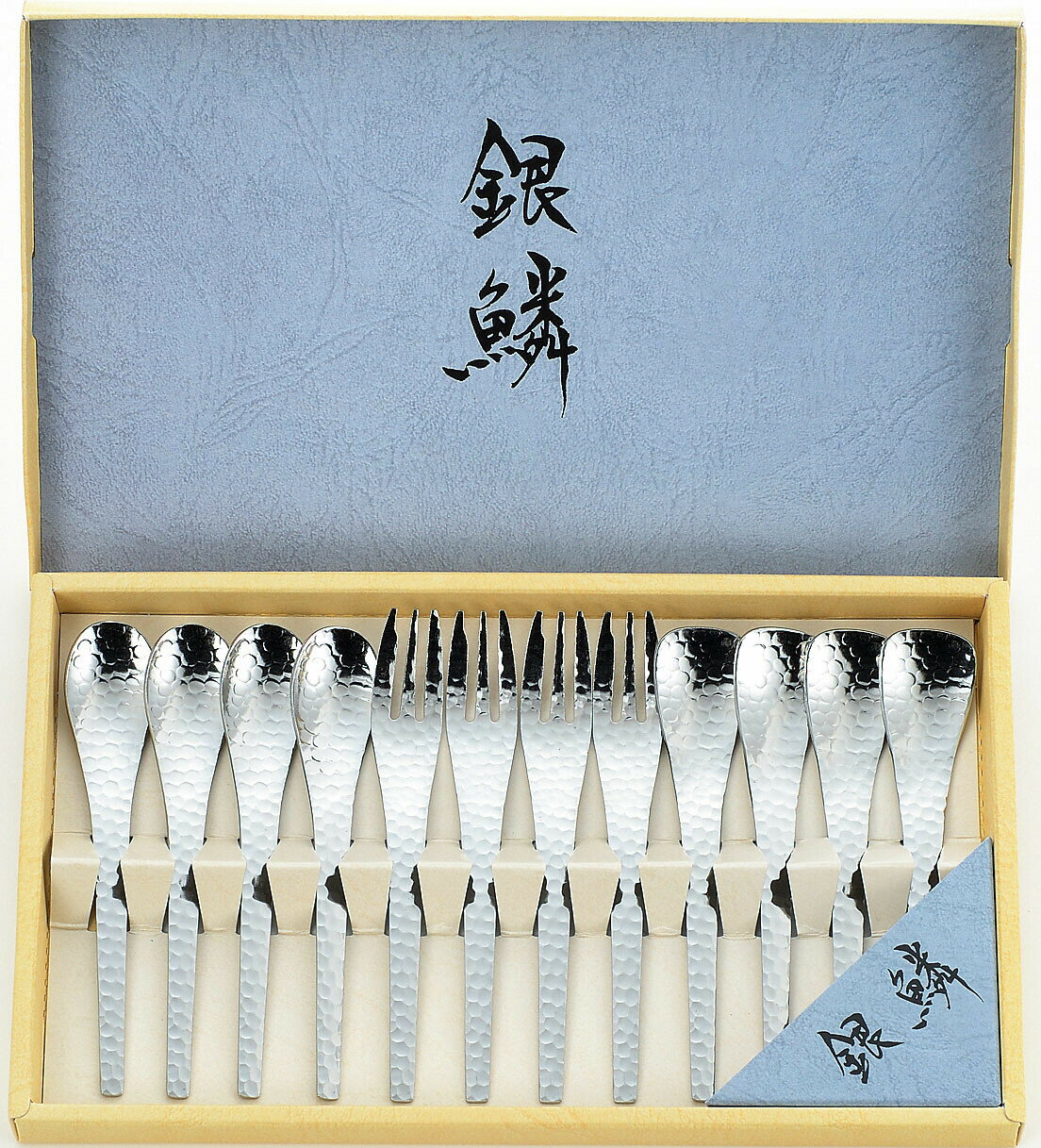 【日本Tamahashi】銀鱗 咖啡勺蛋糕叉組 下午茶叉匙 六件/八件/十二件組