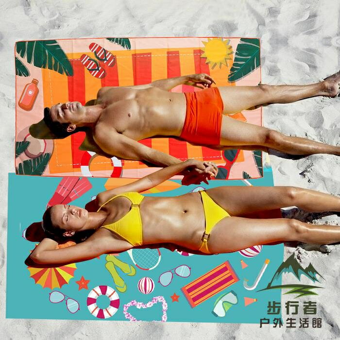 速干毛巾游泳沙灘溫泉浴巾運動毛巾健身吸水旅行必備浴巾【步行者戶外生活館】