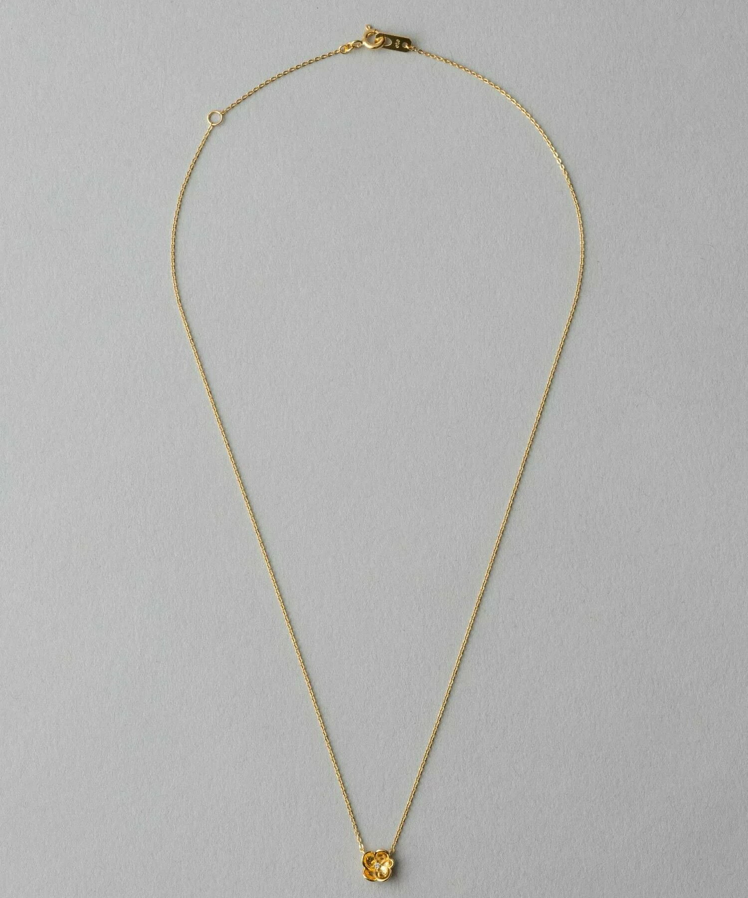 【Fun to Jewelry】ete 天然石花朵項鍊 金色/銀色 | 項鍊 送禮 情人節 [Rakuten Fashion] 3