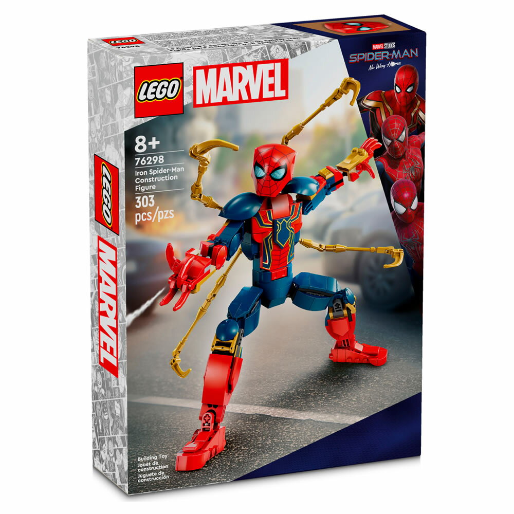 樂高LEGO 76298 SUPER HEROES 超級英雄系列 Iron Spider-Man Construction Figure