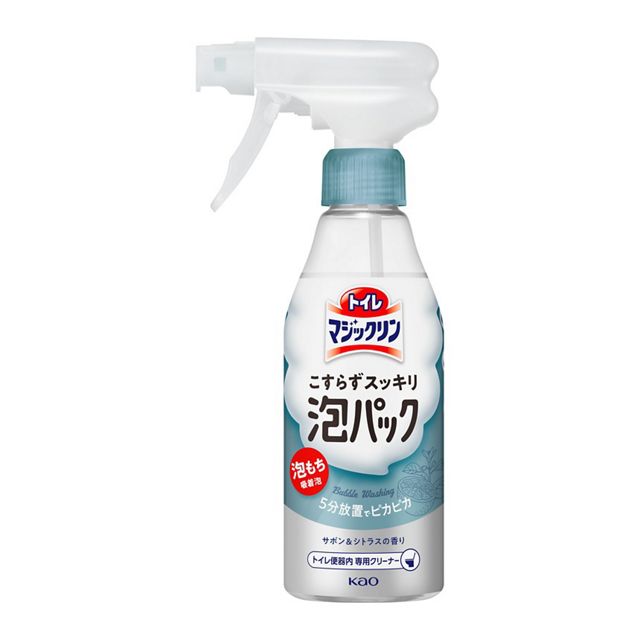 【KAO魔術靈】馬桶泡沫清潔噴霧300ml (柑橘皂香/白色花香) 1