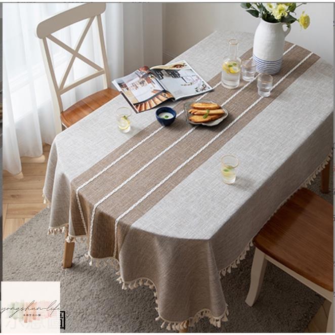 北歐桌巾茶幾布餐墊餐桌布拍攝背景布居家佈置野餐墊裝飾布棉麻背景布