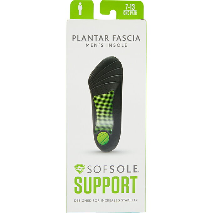 美國《SOFSOLE》美國 Plantar Fascia筋膜舒緩鞋墊 S1339 (男女適用)