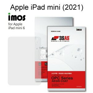 【iMos】3SAS系列保護貼 Apple iPad mini 6 (8.3吋) 超潑水、防污、抗刮