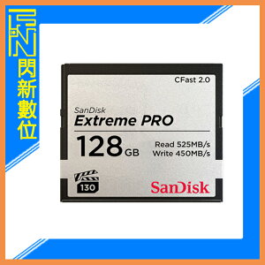 SanDisk Extreme PRO CF 128GB/128G 525MB/s 記憶卡(公司貨)【跨店APP下單最高20%點數回饋】
