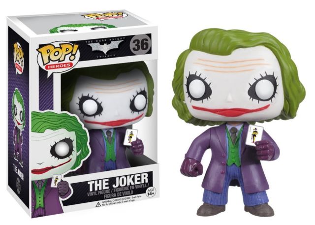 (卡司 正版現貨）代理版 Funko POP 英雄系列 DC 正義聯盟 黑暗騎士 小丑 The Joker