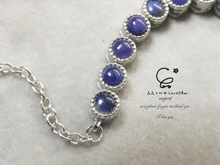 舒俱萊 s925純銀 舒俱萊 水晶手鍊  925銀 晶晶工坊-love2hm 36216