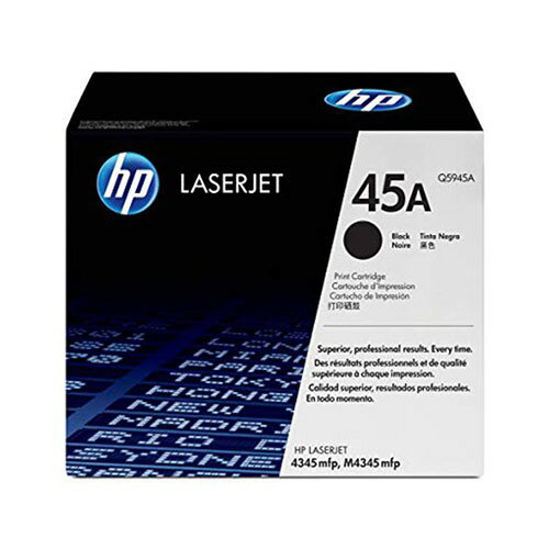 【點數最高3000回饋】 HP Q5945A / 45A 黑色原廠碳粉匣 適用HP LaserJet 4345