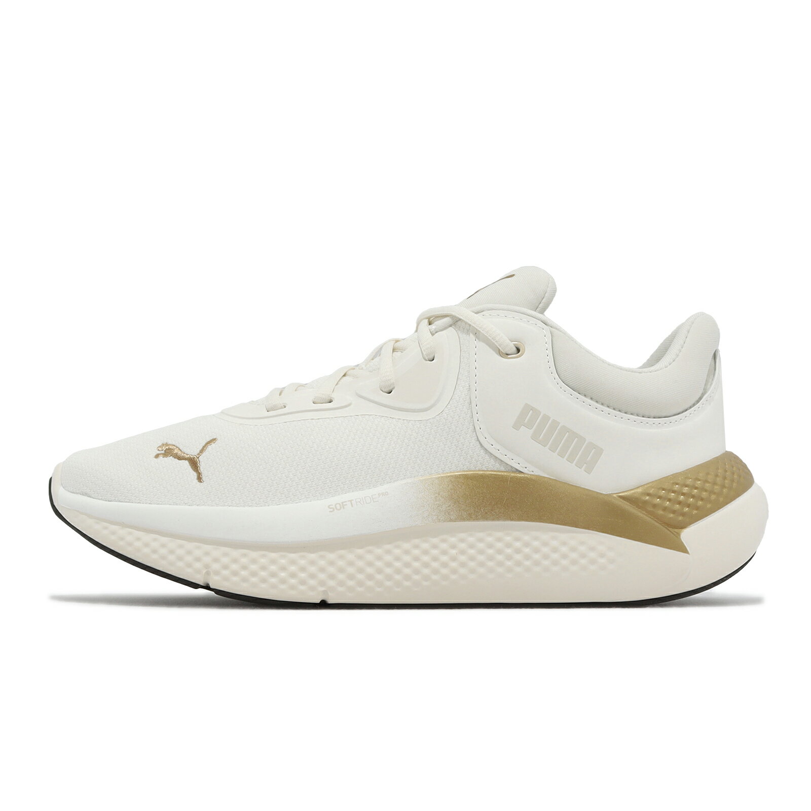 Puma 慢跑鞋 Softride Pro Molten Metal Wn 女鞋 白 金 路跑 支撐 運動鞋 37885202