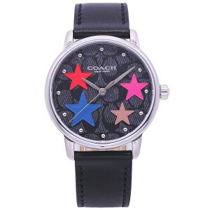 COACH 美國頂尖精品簡約時尚流行腕錶-黑-14503847