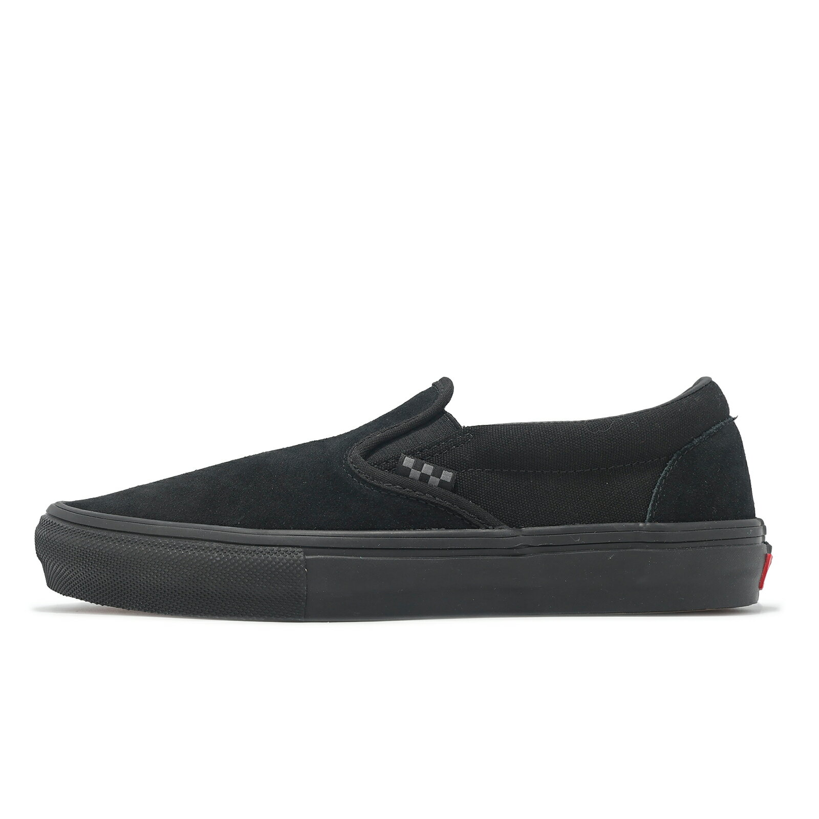 Vans 滑板鞋 Skate Slip-On 男鞋 黑 棋盤格紋 懶人鞋 板鞋