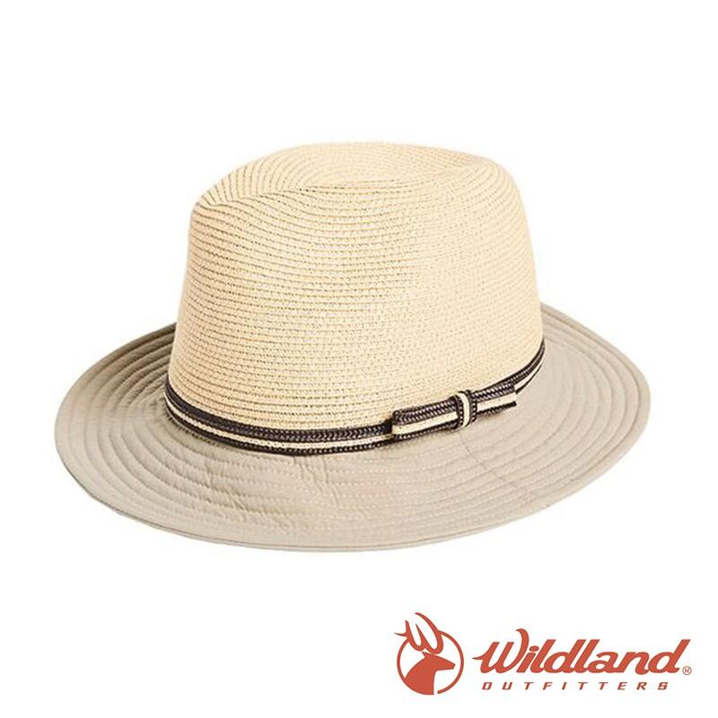 【wildland 荒野】中性 N/P時尚帽 (帽沿配布)『黃卡其』W1071