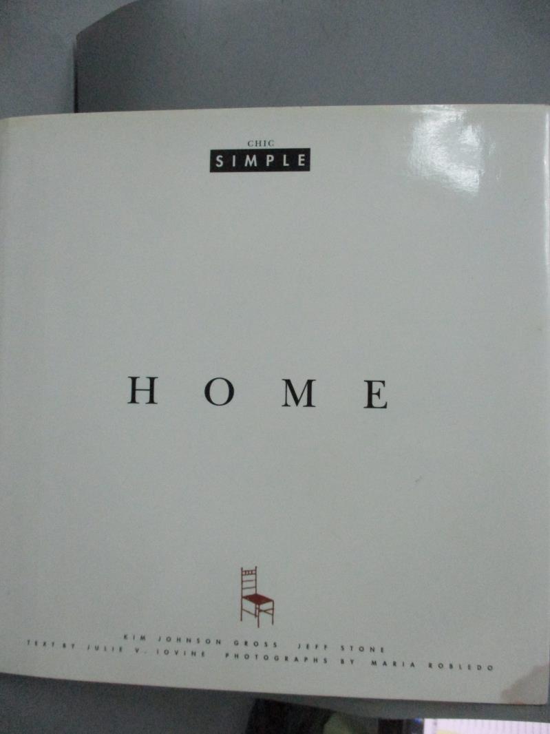 【書寶二手書T1／設計_YEU】Home (Chic Simple S.)_Julie V. Lovine